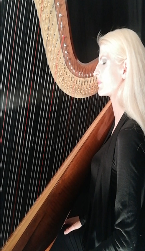 harp music in berlin, harp music hotel, harfenistin, harfinistin, harfistin